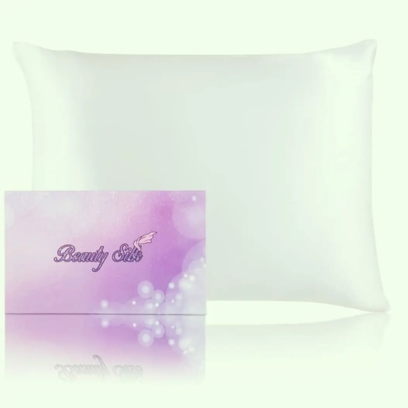 2 NEW 100% Mulberry Silk Pillowcase with hidden zipper - Picture 4 of 10